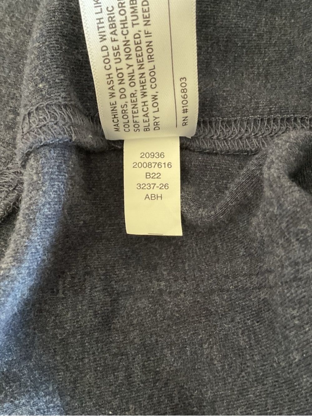 Duluth Trading Co NoGA Naturale Pants Women Navy Blue Straight S x 29 - Picture 6 of 7